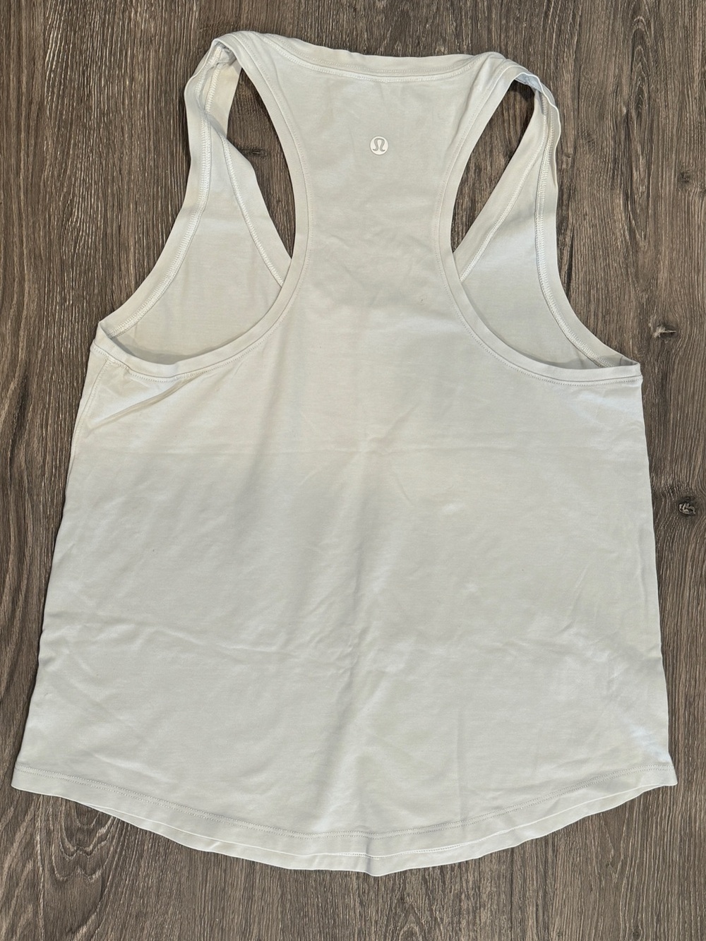 Lululemon White Racerback Tank Top - Picture 2 of 2